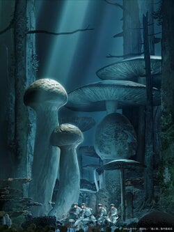 Dystopian Sci-Fi "Fungus and Iron" Depicting Resistance Against a Controlled Society Gets TV Anime! "Fungal Sea of Trees" Visual Revealed
