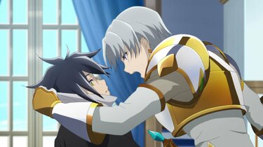 アニメ「白猫プロジェクト」アイリスの王宮に向かうアデルと闇の王子 