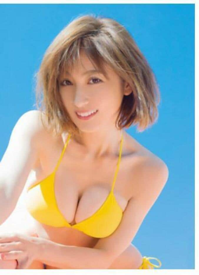 “2児の母”熊田曜子、57枚目のイメージDVD発売　全身を伸ばすビキニ姿のオフショットも公開 1枚目