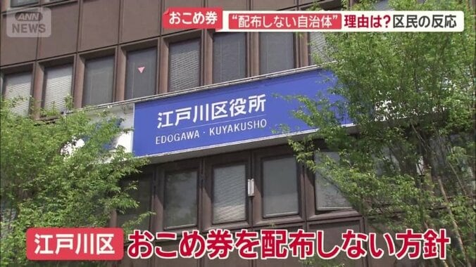 自治体はそれぞれの判断