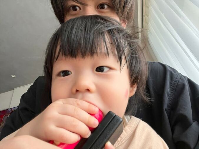  あいのり・桃の夫、息子の塗り薬を処方してもらい反省「咄嗟に追い払ったけど遅かった」  1枚目