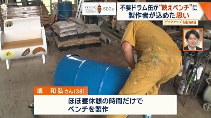 忙しい仕事の合間を縫って製作