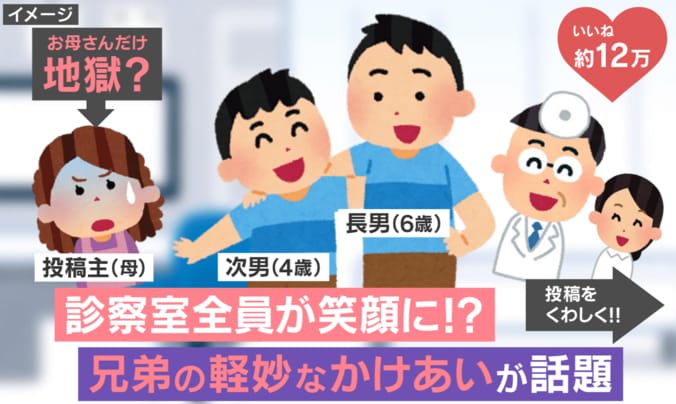 病院での息子の“おしりミサイル”発言