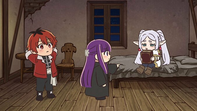 [Photos/Images] What Happens When Those Two Switch Places... 'Frieren: Beyond Journey's End' Mini Anime 