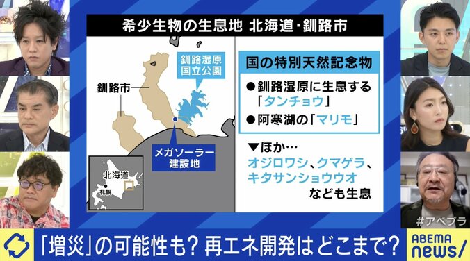 希少生物の生息地 北海道・釧路市