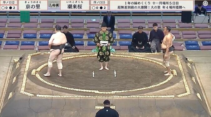 巨漢力士の意外過ぎるほっそり美脚