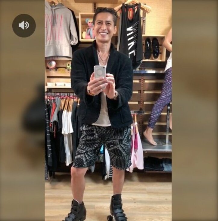 元・光GENJI大沢樹生、久々に“ローラースケート”姿を公開しファン興奮