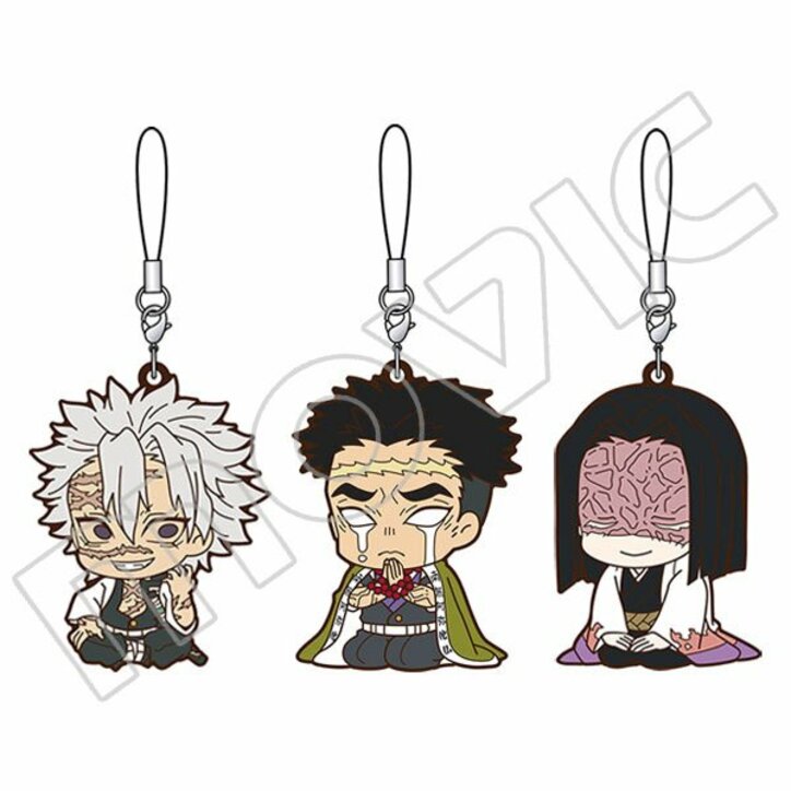 TVアニメ『鬼滅の刃』ViVimusラバーストラップセットが登場! 柱をはじめ人気キャラのポーズや表情にも注目