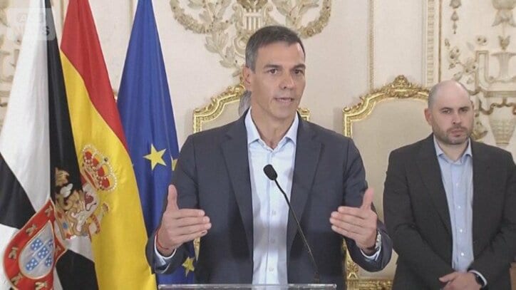 セウタについて会見するスペイン・サンチェス首相　　2026年8月31日　