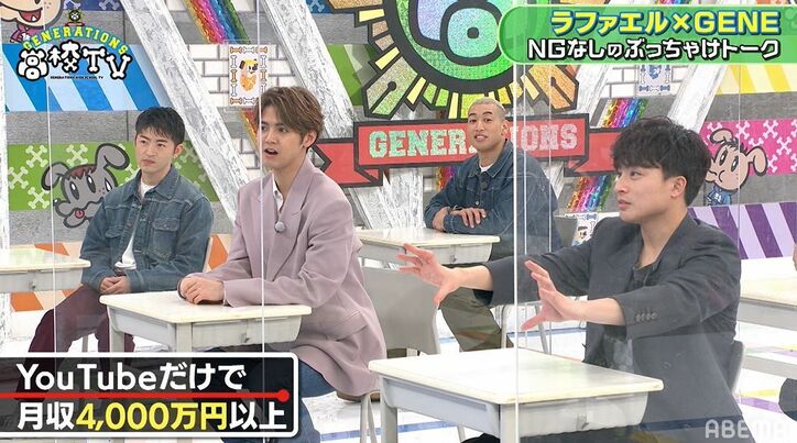 月収4000万円のラファエルに小森隼「貯金いくらあるんですか？」お金事情に切り込み