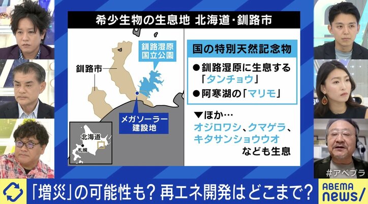 希少生物の生息地 北海道・釧路市