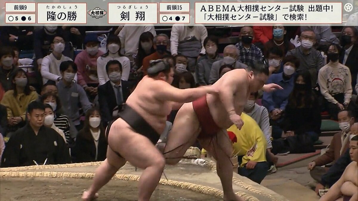 200kgの巨漢力士が立ち合い“ジャンプ” 軽やかな身のこなしに館内騒然 | 大相撲 | ABEMA TIMES | アベマタイムズ