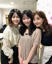 横山由依、前田敦子＆田中みな実との3ショットに「豪華な写真！」「三姉妹みたいですね」の声