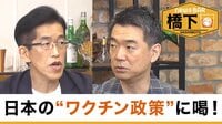 橋下徹×岸博幸 ワクチン格差問題を問う/穴だらけ!?コロナ後の経済対策に激おこ
