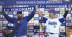 横浜DeNA本拠地初勝利　パットン＆梶谷　投打の主役でお立ち台