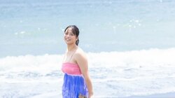 山岡雅弥、絶妙なバランスの“ハツラツボディ”で魅了 デジタル写真集発売記念の誌面カット公開