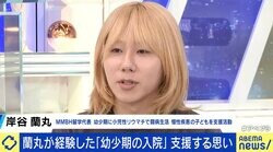 岸谷蘭丸、小児リウマチで入退院を繰り返した幼少期「日常に異常をきたしながら生命維持。粘る生活」「親の負担が本当に大きい」