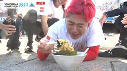レイクレ・どば師匠、初マラソン完走わずか1分後にラーメン食べる“快挙”人気YouTuber魂が全開「マジうまい！」「カラカラの喉にラーメン、ぶち込みたかった」