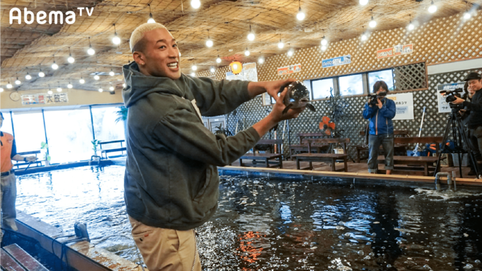 GENERATIONSが福島県いわき市で早釣り対決！ 関口メンディー「ギョギョ！」と意気込み、釣りの腕前を披露（AbemaTV） 1枚目