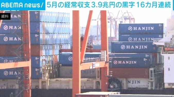コンテナが並ぶ港