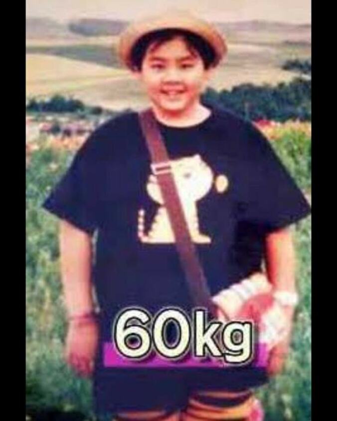  高橋真麻、中学時代に60kgあった頃の写真を公開「ウエストは95cmあった」  1枚目