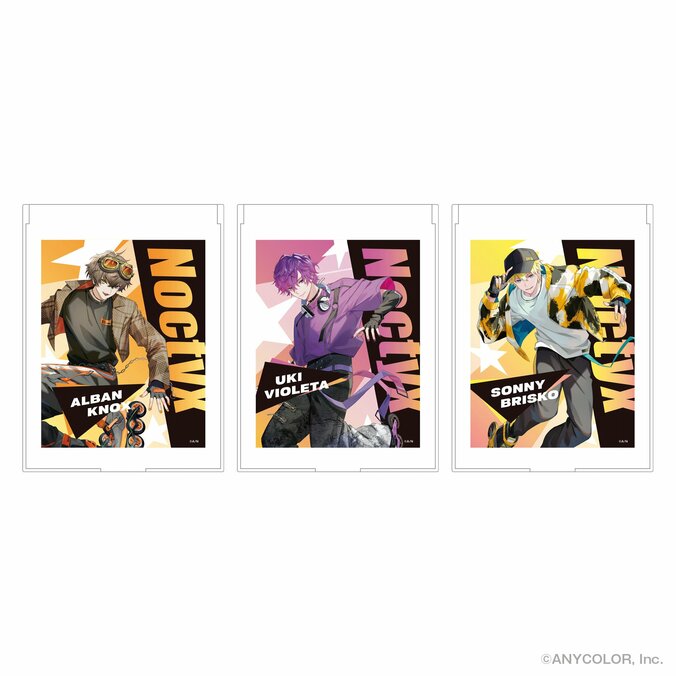 NIJISANJI EN「Noctyx」のY2Kグッズ発売！6月1日より全世界で予約開始 2枚目