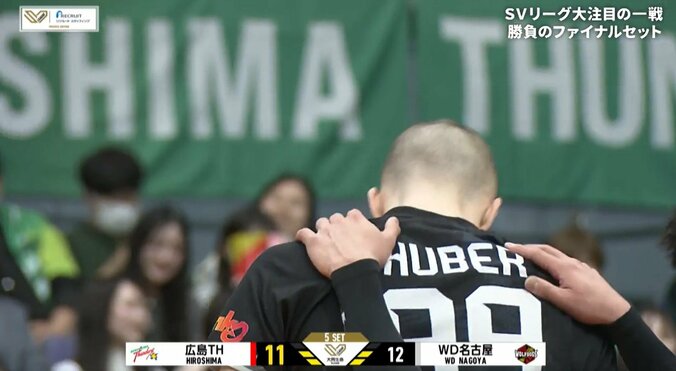 男子バレー、サーブ