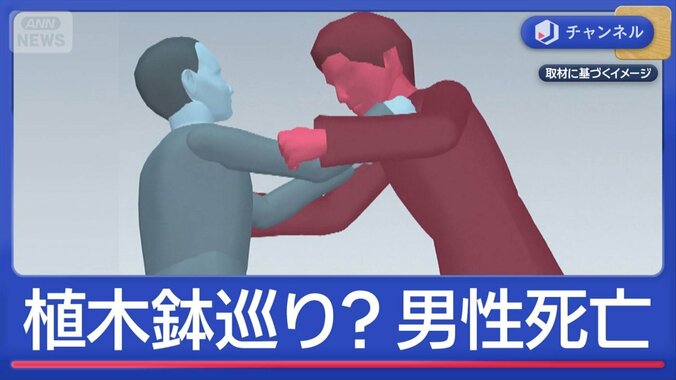 植木鉢巡り“近隣トラブル”？　84歳男性死亡…自称会社員を逮捕 1枚目