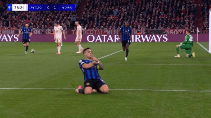 世界熱狂！ インテル黄金コンビの“おしゃれテク２連発ゴラッソ”に騒然「クレイジーな連携」「過去10年で最高のゴール」ラウタロ＆テュラムがバイエルン粉砕の瞬間 2枚目