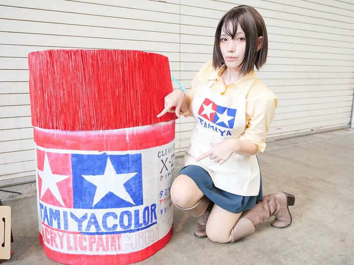 【写真・画像】プラモのモ子ちゃんコスプレ画像　5枚目