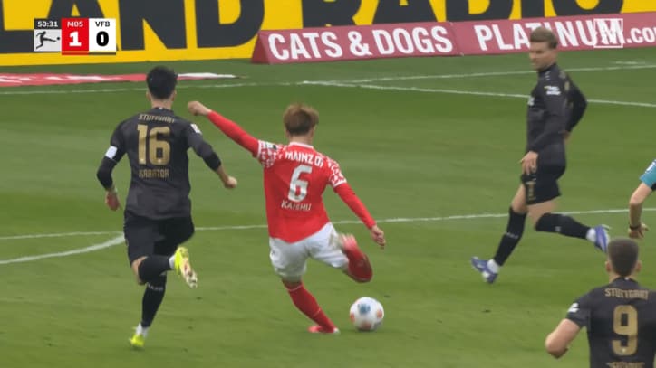 フィニッシュに持ち込んだ佐野海舟