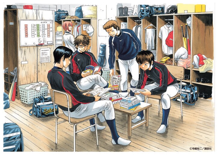 [Photos/Images] Major “Ace of Diamond act II” Original Art Exhibition to Be Held in Osaka! Collaboration Cafe and Canon Collaboration Booth Also at Tokyo Exhibition 7th