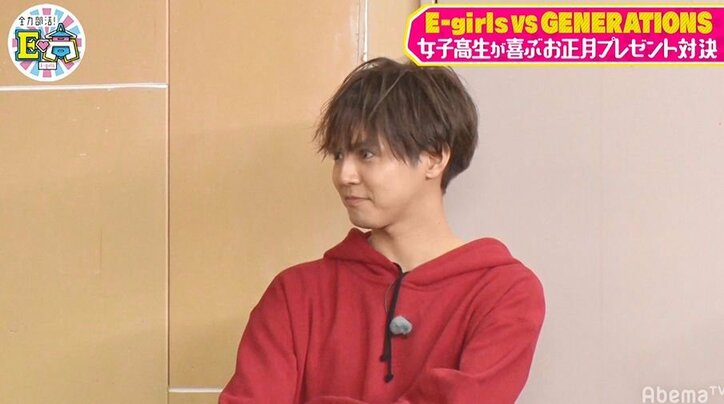 「女子高生が憧れるのはE-girls」片寄涼太、女子高生が喜ぶプレゼント対決であるものをチョイス