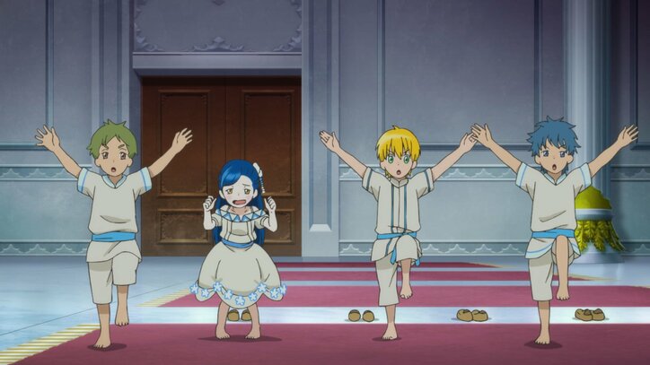 アニメ「本好きの下剋上」第12話、はじめて目にする図書室に感激するマイン 先行カット解禁