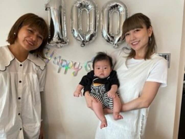 あいのり・桃、息子が生後100日を迎え祝福「ずっと明日だと思ってた」