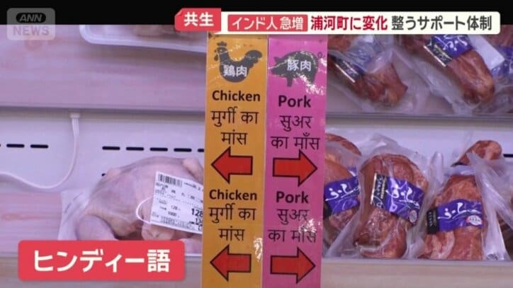 ヒンディー語で表示