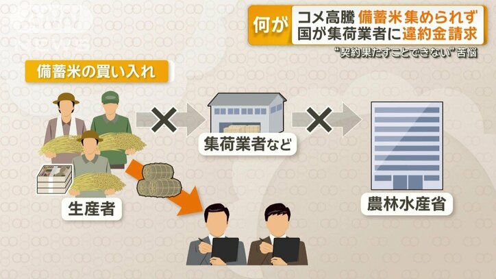 政府に収めることができず