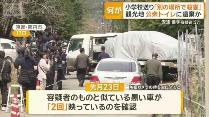 似ている車が2回映っているのを確認