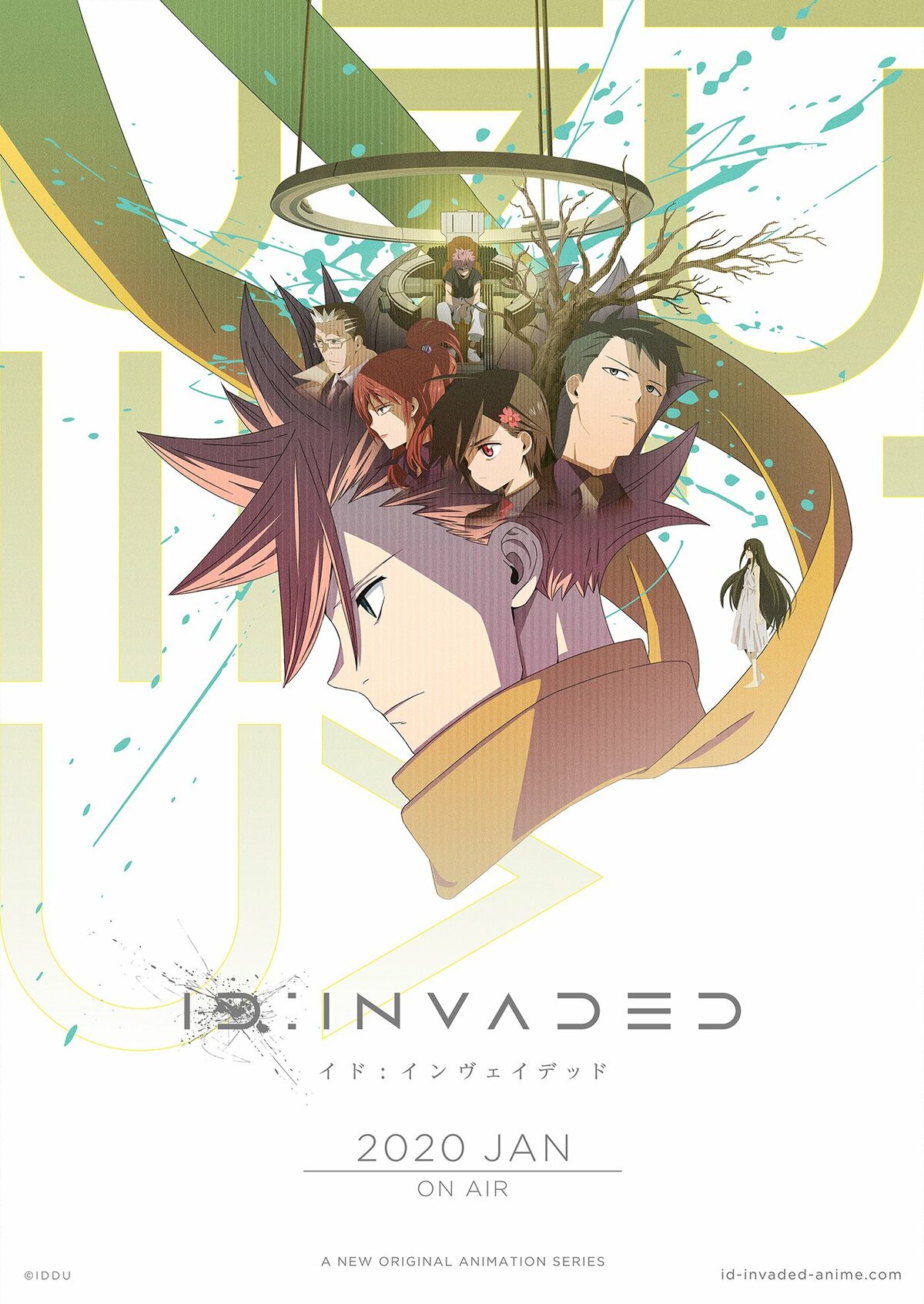 ID:INVADED #RESERVED 早期予約キャンペーン 複製原画 アニメ「ID:INVADED」第6話、水曜日のカンパネラ・ケンモチヒデフミ