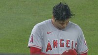 大谷翔平 初球はスローカーブ