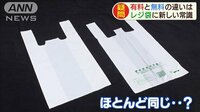 “無料”のレジ袋 “有料”との違いはナニ?