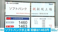 Abema最新NEWSはここでチェック! - ソフトバンクが上場 初値は1463円 ほか 19日11時 | 動画視聴は【Abemaビデオ(AbemaTV)】