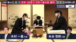 木村一基九段、快勝で残留以上が決定 敗れた糸谷哲郎八段は2組降級に／将棋・竜王戦1組出決