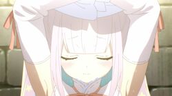 アニメ『かつて魔法少女と悪は敵対していた。』 両手両足を拘束された白夜をみて不敵に笑うミラ…第5話あらすじ・先行カット解禁