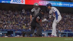 「審判さんへのごめんねホーマー」大谷翔平、ファールチップ直撃の審判へ細やか気配りの“神対応”→即HRにファン騒然