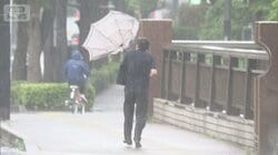 “W台風”直撃　あす東京は「2度大雨」