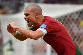 ポルトガル代表の重鎮DFペペ、W杯の「高齢ゴール2位」達成！他の記録はこれ