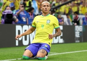 「数週間前は疑って泣いていた」英雄リシャルリソンが“人生で最も長い１日”を回想！曲芸弾の裏話も「イタリアでの練習で…」【W杯】