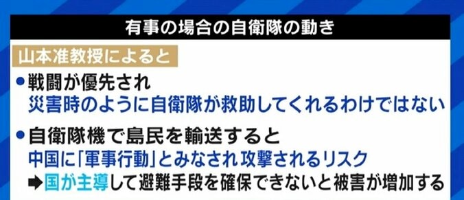 尖閣諸島に自衛隊が出動した場合、先島諸島の人々が守れなくなるとの見方も…石垣市長が危機感「台湾有事に備え、住民避難のシミュレーションを」 9枚目