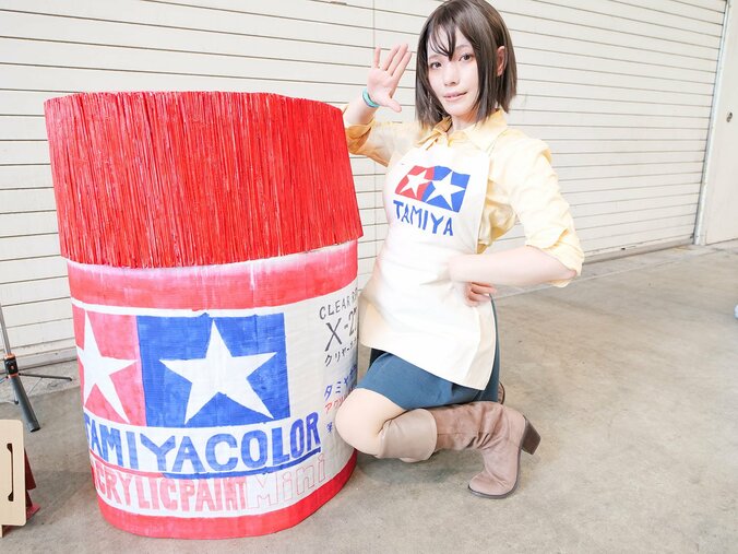 [Fotos/Bilder] „Wenn das riesig wäre, wäre es garantiert niedlich!“ war der Auslöser! Das Cosplay von Plamo no Moko-chan überzeugt mit doppeltem Niedlichkeitsfaktor!! 9